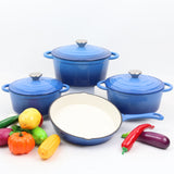 Enamelled Cast Iron Cookware | 4-Piece Set