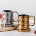 Vertex Kitchenware ceramic coffee mug with a smooth finish, designed for hot beverages and eco-friendly daily use.