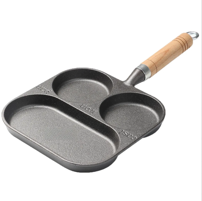 Uncoated Cast Iron Skillet | Timeless Black
