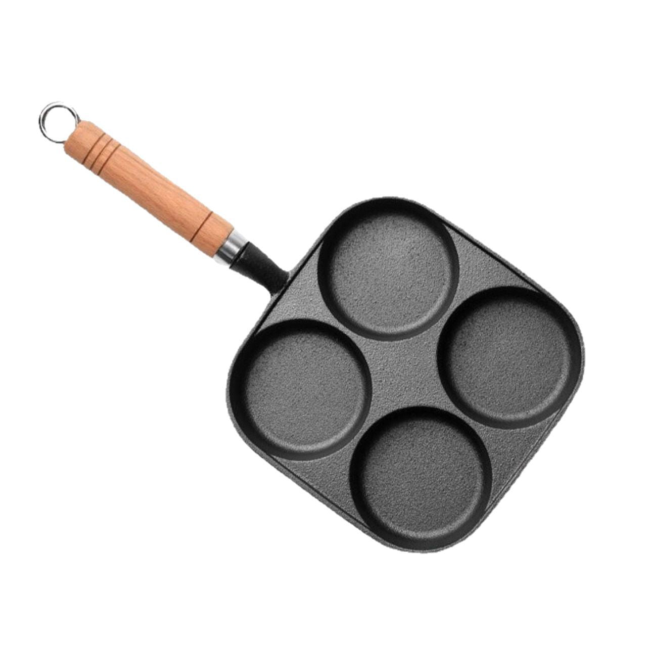 Cast Iron Egg Skillet | Matte Black Finish