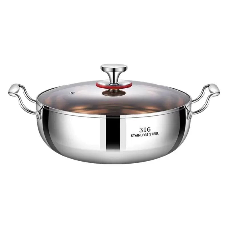 Precision Stainless Steel Stockpot | Premium Quality