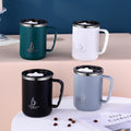 Vertex Kitchenware Premium Culinary 304 Stainless Steel Coffee Mug, durable drinkware with a sleek finish and ergonomic handle.