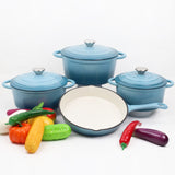 Enamelled Cast Iron Cookware | 4-Piece Set