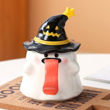 Ghost-Themed Ceramic Mug | Premium Quality