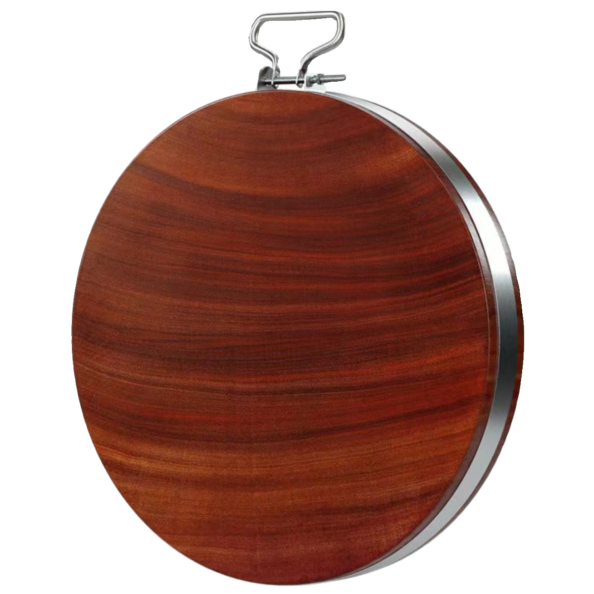 Solid Iron Wood Cutting Board | Effortless Chopping