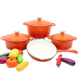 Enamelled Cast Iron Cookware | 4-Piece Set