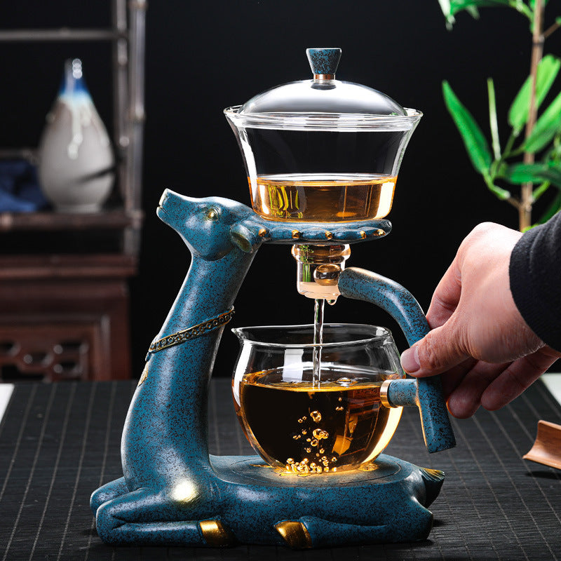 Japanese-Style Glass Teapot with Magnetic Infuser