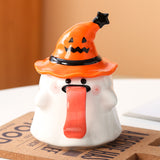 Ghost-Themed Ceramic Mug | Premium Quality