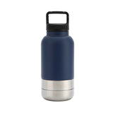 Insulated stainless steel water bottle with detachable handle from Vertex Kitchenware, featuring a sleek, durable design for on-the-go hydration.