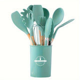 Silicone Utensil Set | 12-Piece | Anti-Slip Design