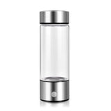 Portable hydrogen water cup by Vertex Kitchenware with sleek design for on-the-go electrolysis water enhancement.
