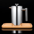 Precision French Press | Mirror-Polish Stainless