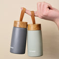 Vacuum Insulated Tumbler | Creative Wood-Grain Lid
