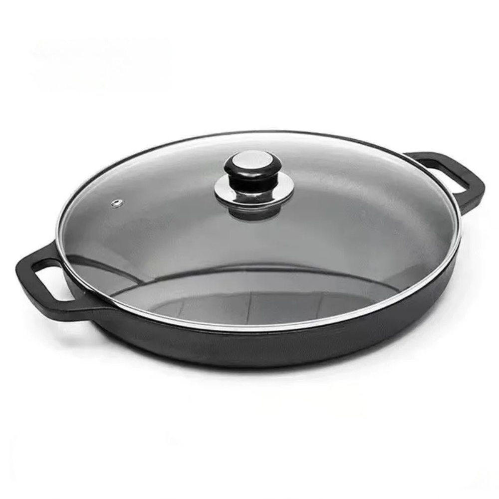 Premium Cast Iron Skillet | Versatile Cooking