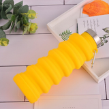 Collapsible Silicone Travel Cup with Carabiner Clip