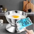 Precision Kitchen Scale | Stainless Steel with Bowl