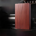 Vertex Kitchenware premium wooden cutting board for vegetable prep, showing a smooth, durable surface ideal for chopping and slicing.
