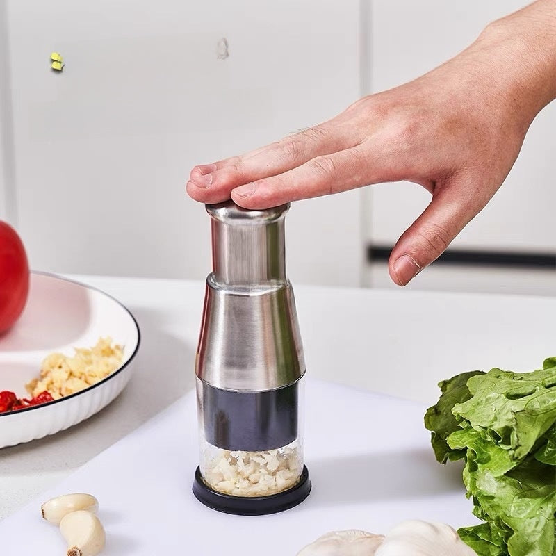 Stainless Steel Garlic Press | Premium Quality