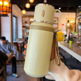 Vacuum-Insulated Travel Mug | Stainless Steel
