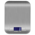 Digital kitchen scale by Vertex Kitchenware with stainless steel surface and digital display for precise weight measurements.
