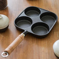 Cast Iron Egg Skillet | Matte Black Finish