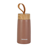 Vacuum Insulated Tumbler | Creative Wood-Grain Lid