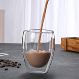 Borosilicate Double-Wall Insulated Glass Cup