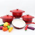 Enamelled Cast Iron Cookware | 4-Piece Set