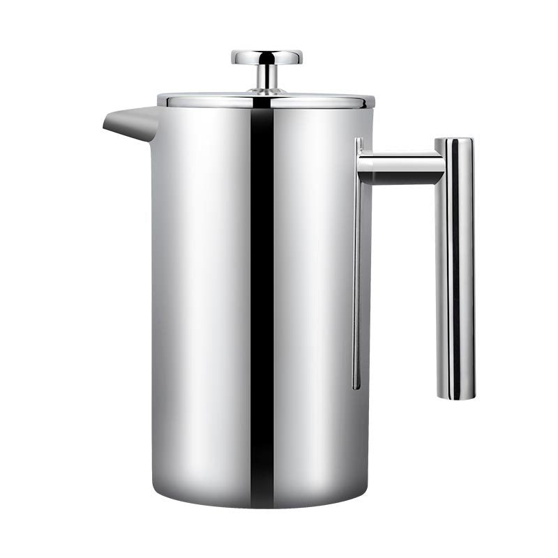 Precision French Press | Mirror-Polish Stainless