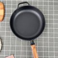 Pre-Seasoned Cast Iron Skillet | Matte Black
