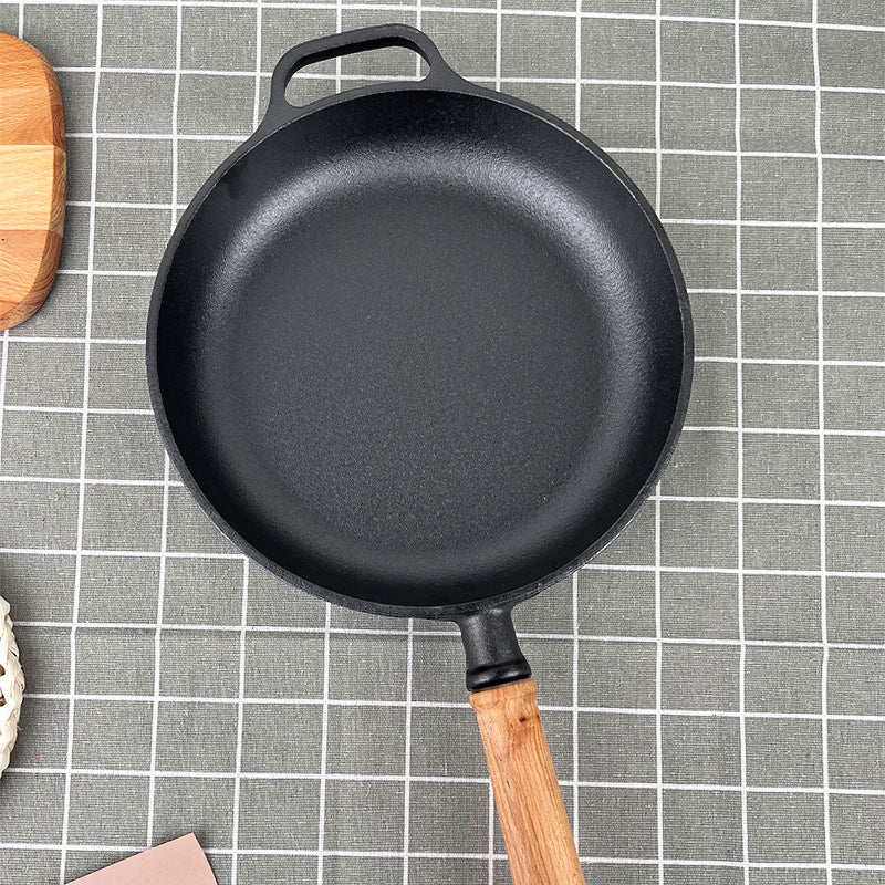 Pre-Seasoned Cast Iron Skillet | Matte Black