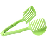 Vertex Kitchenware multi-use fruit slicer with ergonomic handle, designed for easy slicing of fruits and vegetables.