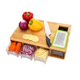 Bamboo Cutting Board | Natural Grain Finish